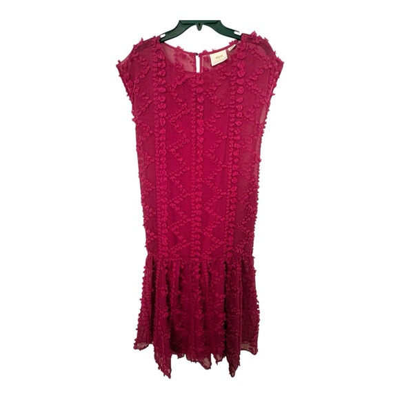 Anthropologie Blythe Textured Midi Dress size small - Picture 2 of 11